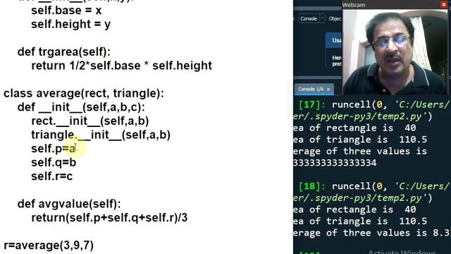 Multiple inheritance in python in hindi with example | python tutorial in hindi #19