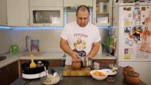 ▶️ПЕРЛОВКА С МЯСОМ в горшочках в духовке.