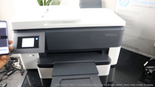 HP OFFICEJET PRO 7720 LEARN HOW TO SCAN YOUR DOCUMENT, PRINT AND SHARE TO EMAIL смотреть онлайн