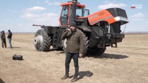 На что способен китайский трактор? Работа в поле КАТ 4404 + LEMKEN Gigant 12/1200, Heliodor 9