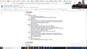 2022-01-30 Coding Deep Dive