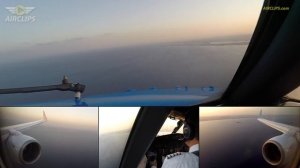 "Europe's St. Maarten": Amazing TUI B737-800 low-over-Beach Landing in Larnaca, Cyprus! [AIRCLIPS]