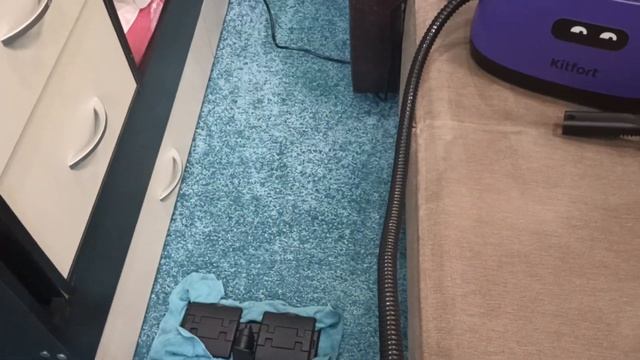 Как чистить ковролин дома. Обзор пароочиститель Kitfort КТ-9147 смотреть онлайн