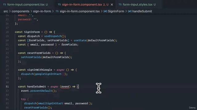 24 Typescript Advanced_ Typing Our Crwn-Clothing Components - 002 Typing Input & Form Components смотреть онлайн