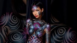 4K AI Body Art: A Lookbook of Beauties with Mesmerizing Body Art