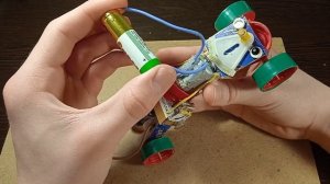 машинка с пультом управления, своими руками первая  часть