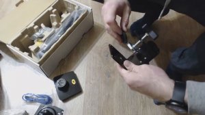 Мини обзор и сборка кронштейна для монитора NB f100a