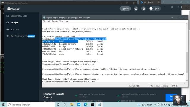 Program Docker Komunikasi 2 arah || Docker two Way Communication смотреть онлайн