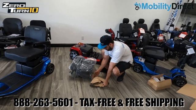 Pride ZT10 Mobility Scooter - Unboxing & Assembly Tutorial смотреть онлайн