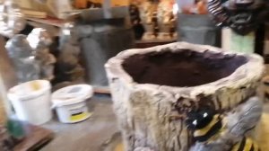ПОКРАСКА ФИГУР ДЛЯ САДА, АРТ БЕТОН 3 ЧАСТЬ
