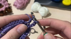 Резинка для волос крючком ? Быстро и просто ?Как вязать крючком резинку