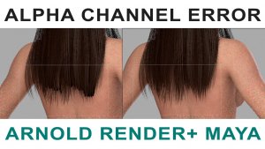 ARNOLD RENDER + MAYA. Alpha Channel error (RUS). Render Alpha Transparency. Fix black issues.