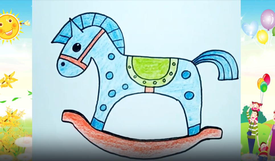 Лошадка - качалка))) смотреть онлайн