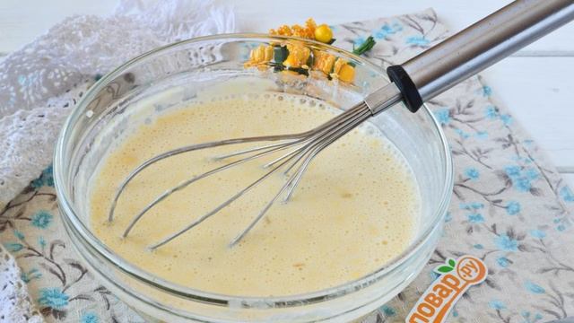 Простые блины на молоке