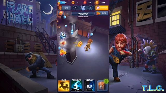 Nonstop Chuck Norris Android iOS Game Review смотреть онлайн