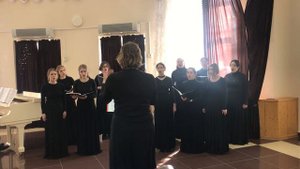 Хоровой ансамбль кафедры музыкального образования - С. Плешак, сл. А. Краснорецкого "Ветер"