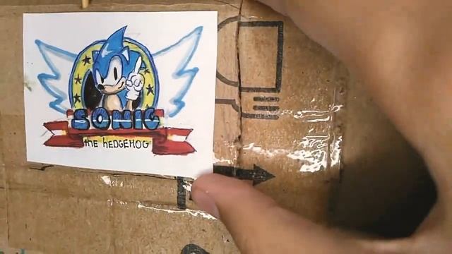 ПРОХОЖДЕНИЕ СОНИК the hedgehog На КАРТОННОЙ КОРОБКЕ! | САМОДЕЛКА смотреть онлайн