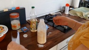 Блины в бутылке.