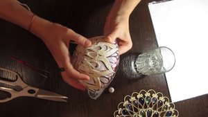 Ваза из джута своими руками! Джутовая филигрань. Мастер класс! Евгения Джут