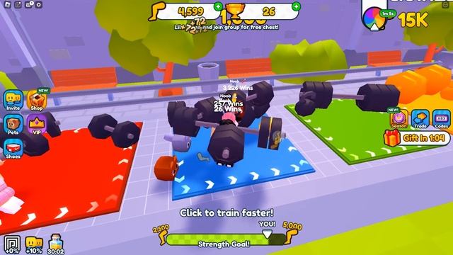 ?ШЕДИ ПРОТИВ ЛЕСКИ КТО ВЫШЕ ПРЫГНЕТ В РОБЛОКС! ШЕДИ ЛЕСКА И НУБИК ROBLOX Jump Race смотреть онлайн