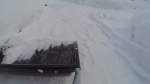 Как очистить участок от снега за минуты? - Лопата, скрепер Fiskars!