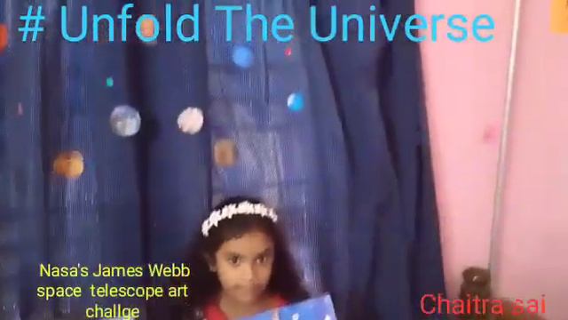 NASA'S James webb space. Telescope #Unfold The Universe Art challenge смотреть онлайн