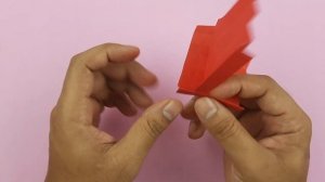 Origami Letter "n"