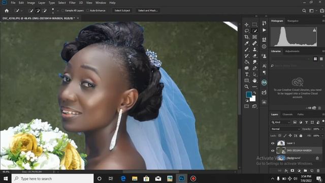 Easy and quick way to Color grade dark skin in Photoshop using Nik Collection смотреть онлайн