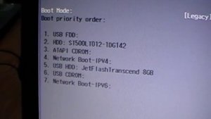 Как запустить установку Win8 на ноутбуке Aser Aspire E15 ES1-511-C6LW