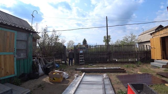 ШАШЛЫК,УСТАНАВЛИВАЮТ ВОРОТА!!ПЕРВАЯ СЕРИЯ!! смотреть онлайн