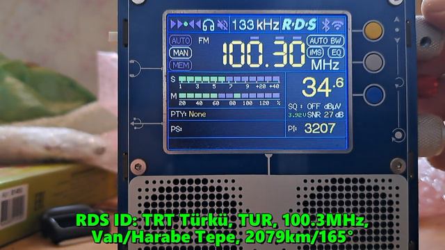 16.06.2024 12:43UTC, [Es], TRT Türkü, Турция, 100.3МГц, 2079км