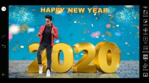 PicsArt Happy New Year 2020 Photo Editing Tutorial in picsart Step by Step in Hindi - Taukeer editz