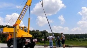 Видео   монтаж молниеотводов