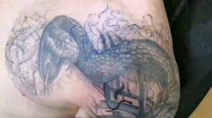 Перекрытие старой тату. Tattoo cover up. mp4