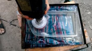 Шлифовка фар под линзу G5 kadett