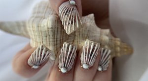 МК / ДИЗАЙН НОГТЕЙ РАКУШКА ? / SHELL NAIL DESIGN ?