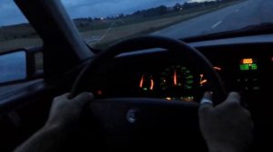 Saab 9000 Turbo testdrive 618,7 bhp.