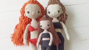 Мои вязанные куклы, приглашаю на бесплатное вязание
