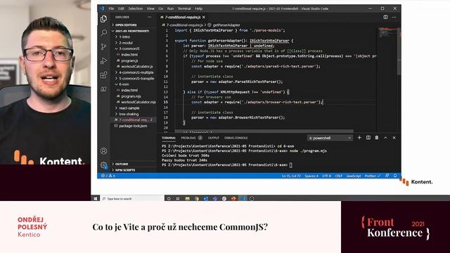 Ondřej Polesný - Co to je Vite a proč už nechceme CommonJS? смотреть онлайн
