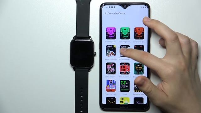 Как установить дополнительный циферблат на Haylou RS4 / Настройки циферблата Haylou RS4 смотреть онлайн