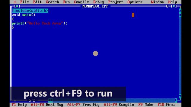 C Program(01) - Hello world program in C || Write a simple first program in C