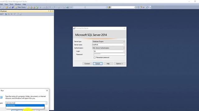 Cannot connect to server SQL server