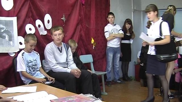 2012 10 05 Концерт на день учителя. МАОУ Усениновская СОШ