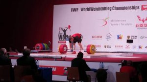 Adrian Zielinski 2013 World Weightlifting Championships 205kg Clean & Jerk