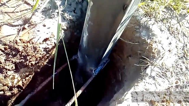 Правильная заливка столбов для калитки смотреть онлайн