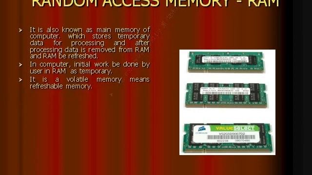 PARTS OF COMPUTER - HARDWARE & SOFTWARE