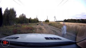 Долгая дорога с дачи домой. Качество съемки регистратора Смотреть не обязательно.