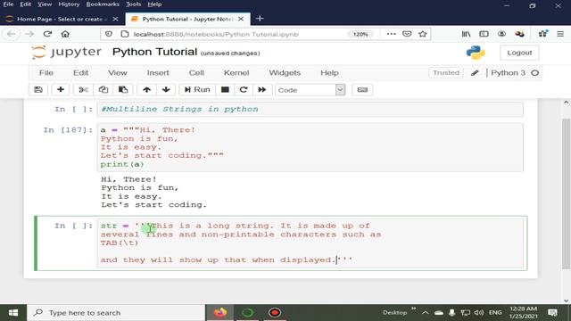 Multiline Strings In Python | Python 4 You | Lecture 68