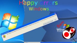 Microsoft Sam reads Funny Windows Errors | Windows 7 Aero, Windows ME and Windows XP 64 bit