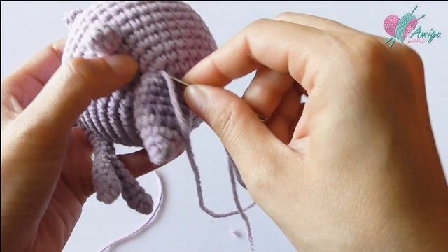 #420 | Amigurumi Espeon (3/3) | Crochet Pokémon Amigurumi | Free Pattern | Amiguworld